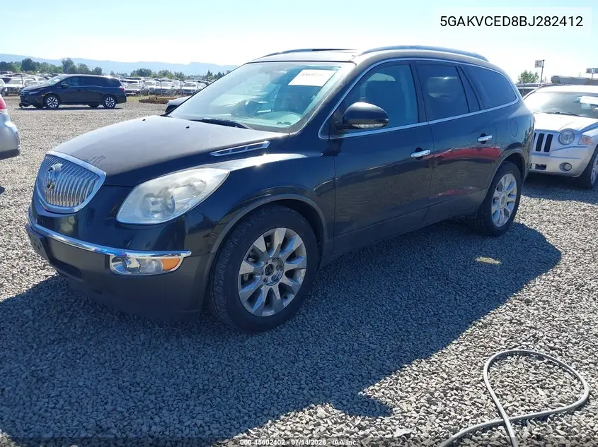2011 Buick Enclave 2Xl VIN: 5GAKVCED8BJ282412 Lot: 45602402