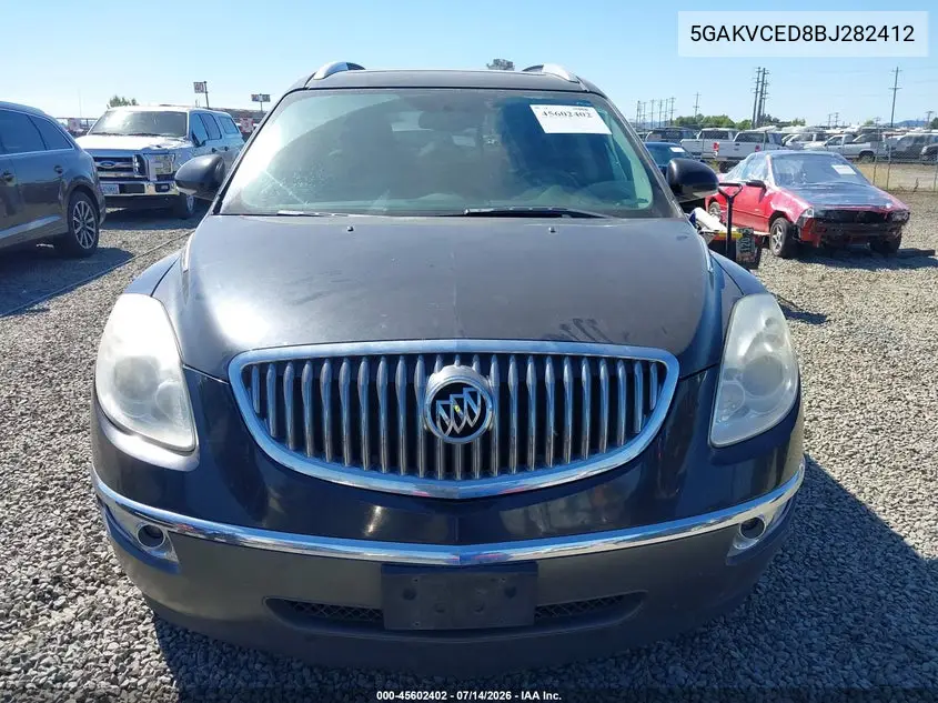 2011 Buick Enclave 2Xl VIN: 5GAKVCED8BJ282412 Lot: 45602402