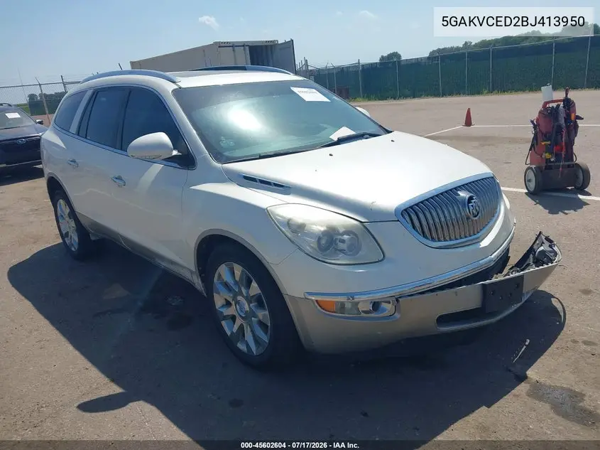 2011 Buick Enclave 2Xl VIN: 5GAKVCED2BJ413950 Lot: 45602604
