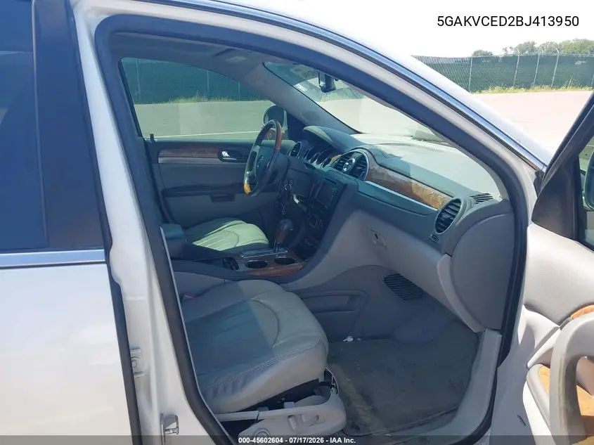 2011 Buick Enclave 2Xl VIN: 5GAKVCED2BJ413950 Lot: 45602604
