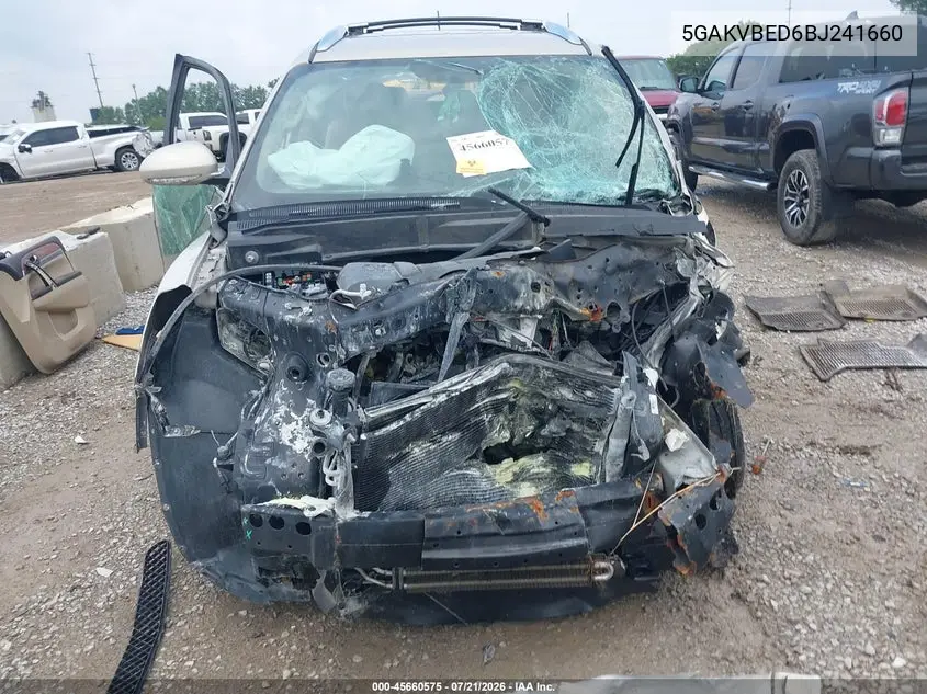 2011 Buick Enclave 1Xl VIN: 5GAKVBED6BJ241660 Lot: 45660575