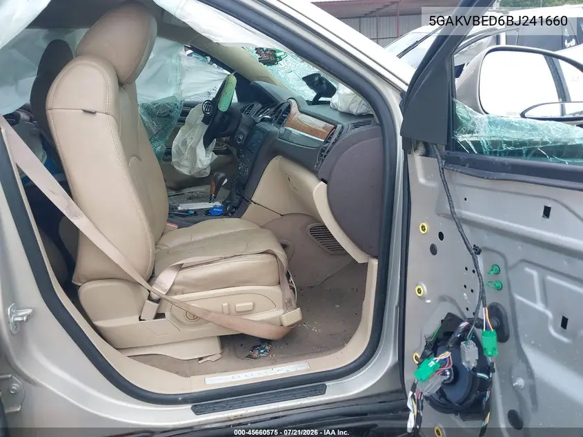 2011 Buick Enclave 1Xl VIN: 5GAKVBED6BJ241660 Lot: 45660575