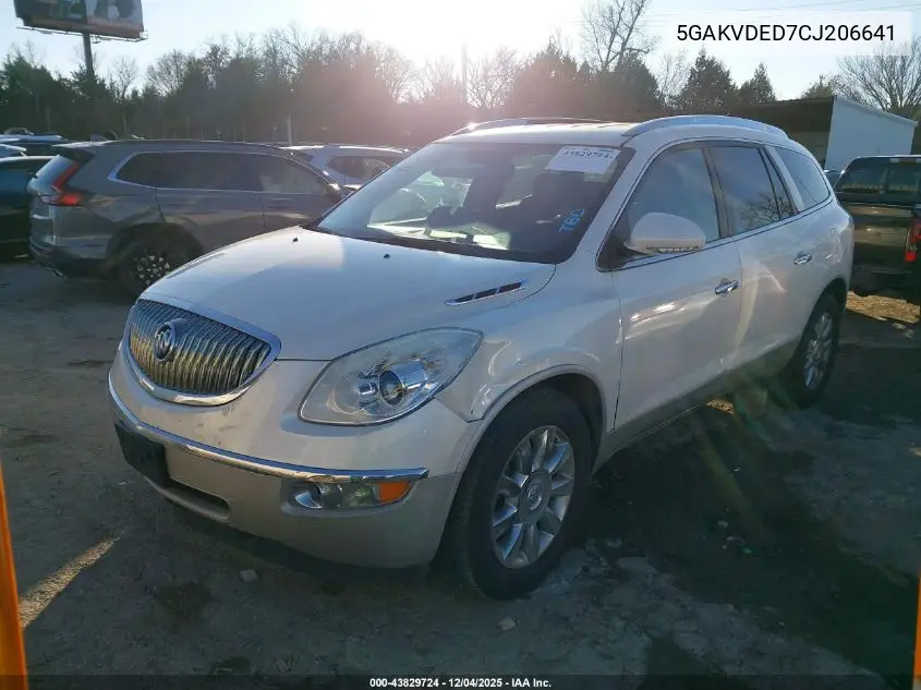 5GAKVDED7CJ206641 2012 Buick Enclave Premium