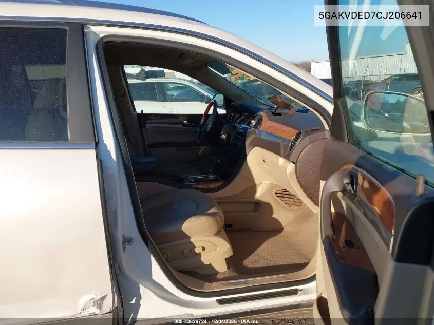 5GAKVDED7CJ206641 2012 Buick Enclave Premium