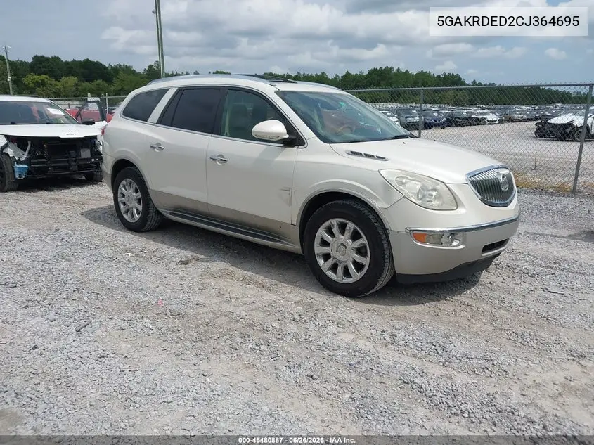 2012 Buick Enclave Premium VIN: 5GAKRDED2CJ364695 Lot: 45480887