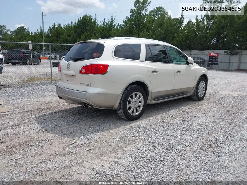 2012 Buick Enclave Premium VIN: 5GAKRDED2CJ364695 Lot: 45480887