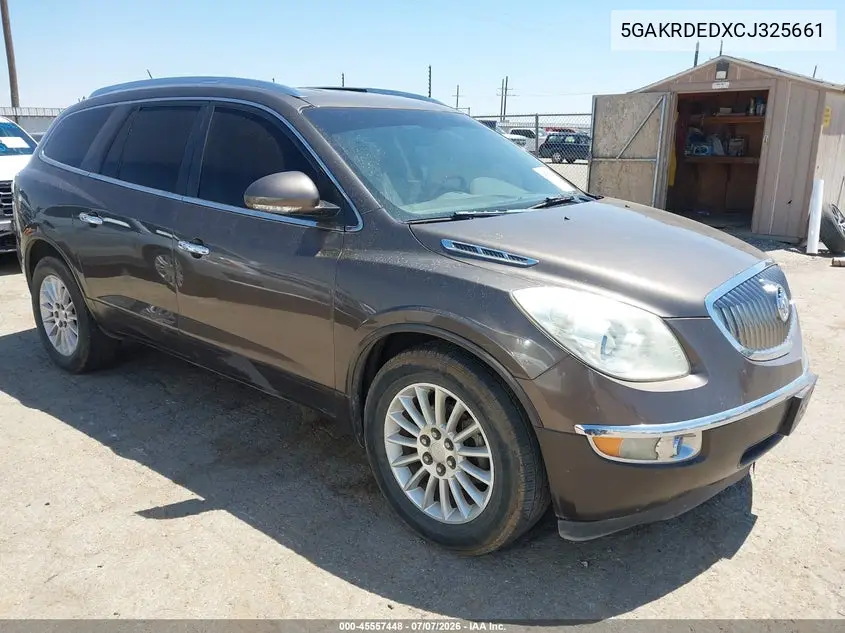 2012 Buick Enclave Premium VIN: 5GAKRDEDXCJ325661 Lot: 45557448