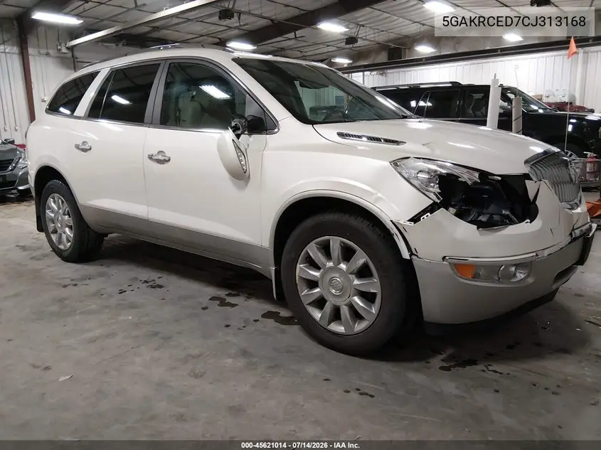 2012 Buick Enclave Leather VIN: 5GAKRCED7CJ313168 Lot: 45621014