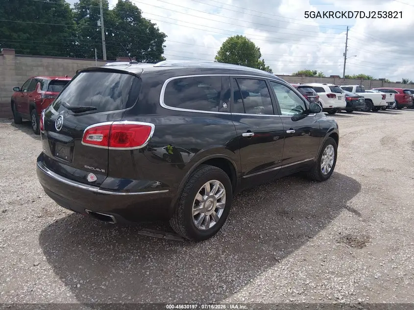 2013 Buick Enclave Leather VIN: 5GAKRCKD7DJ253821 Lot: 45630197