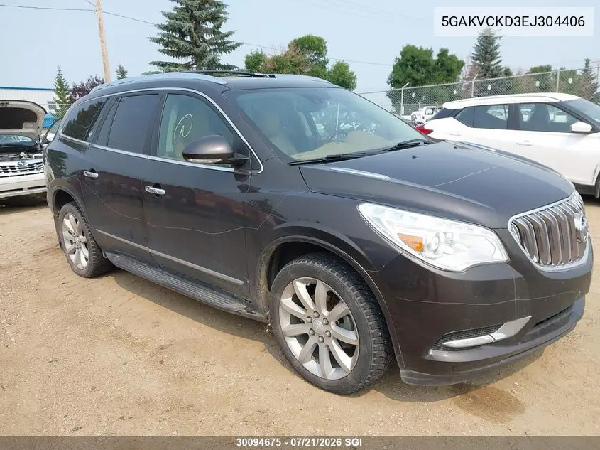 2014 Buick Enclave VIN: 5GAKVCKD3EJ304406 Lot: 30094675