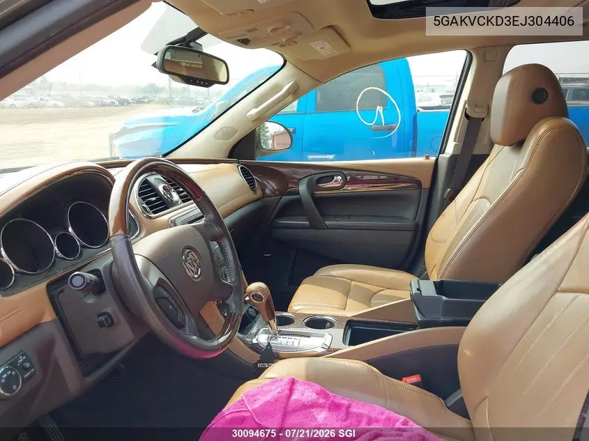 2014 Buick Enclave VIN: 5GAKVCKD3EJ304406 Lot: 30094675