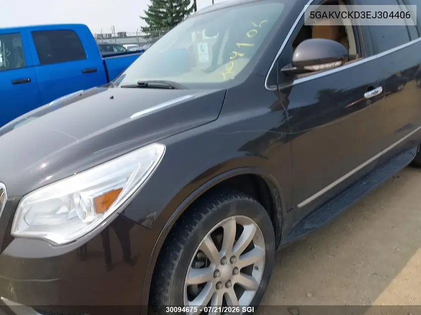 2014 Buick Enclave VIN: 5GAKVCKD3EJ304406 Lot: 30094675