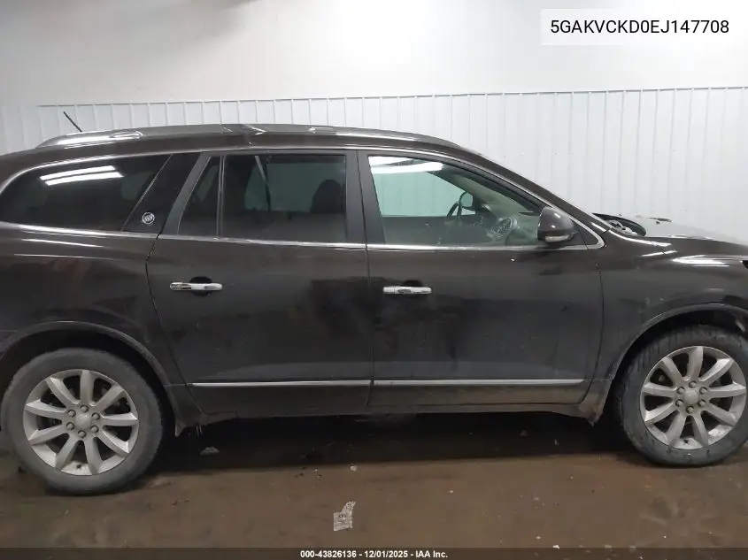 5GAKVCKD0EJ147708 2014 Buick Enclave Premium