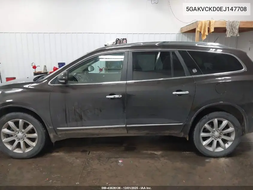 5GAKVCKD0EJ147708 2014 Buick Enclave Premium