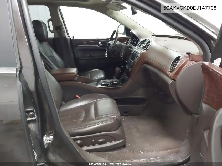 5GAKVCKD0EJ147708 2014 Buick Enclave Premium