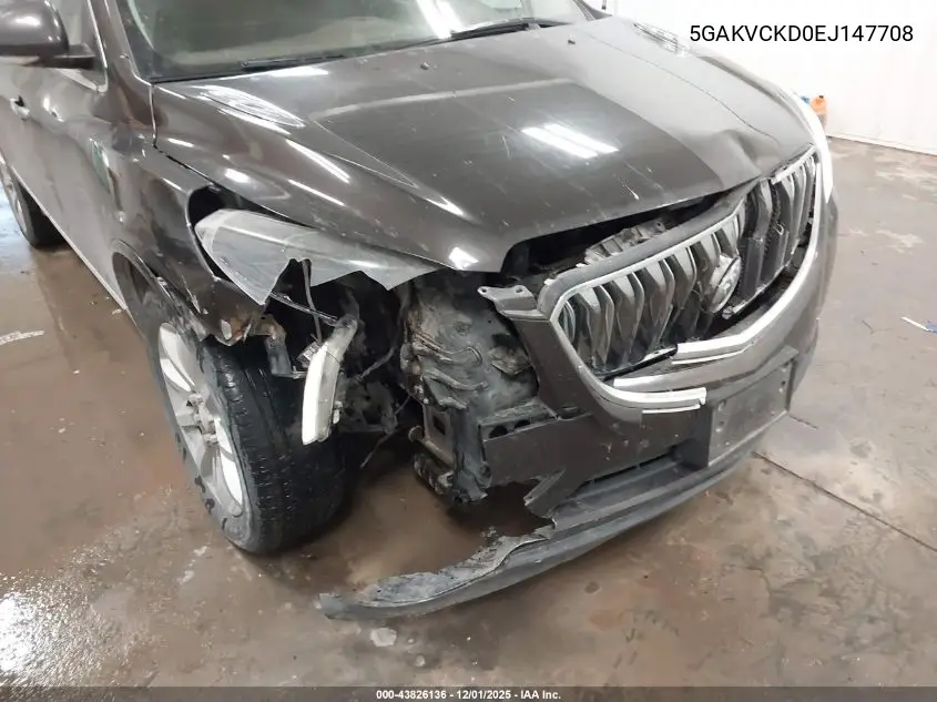 5GAKVCKD0EJ147708 2014 Buick Enclave Premium