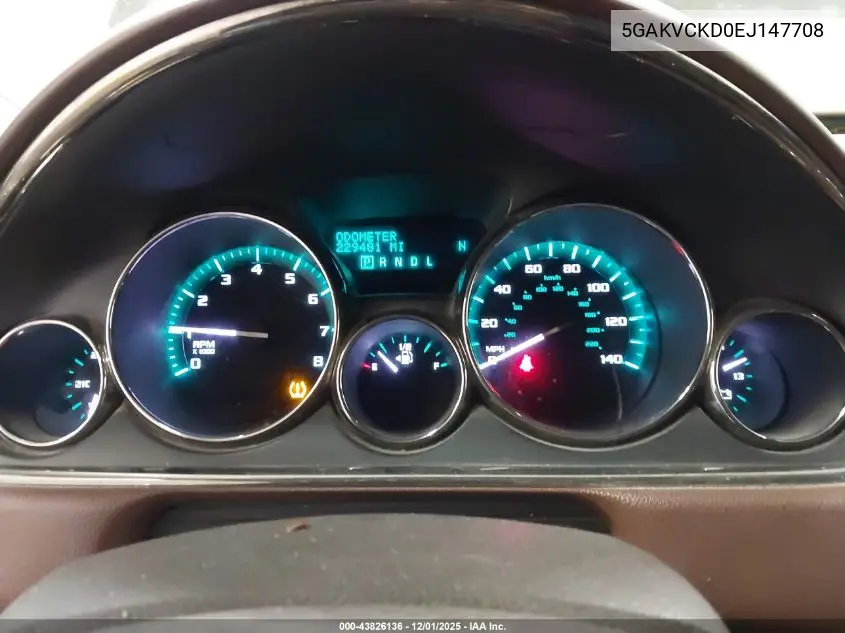 5GAKVCKD0EJ147708 2014 Buick Enclave Premium