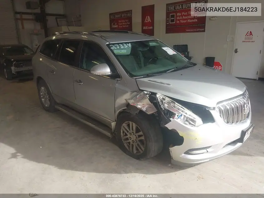 5GAKRAKD6EJ184223 2014 Buick Enclave Convenience