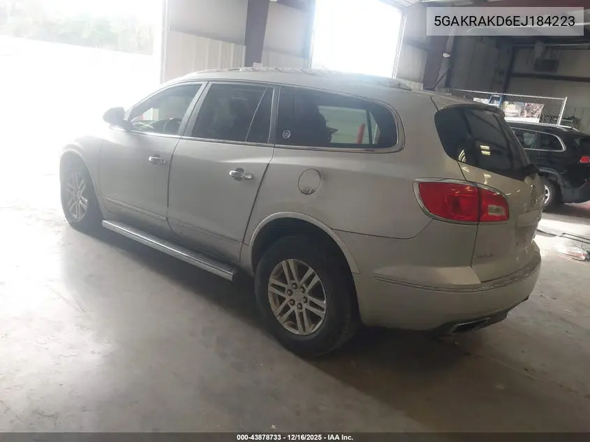 5GAKRAKD6EJ184223 2014 Buick Enclave Convenience
