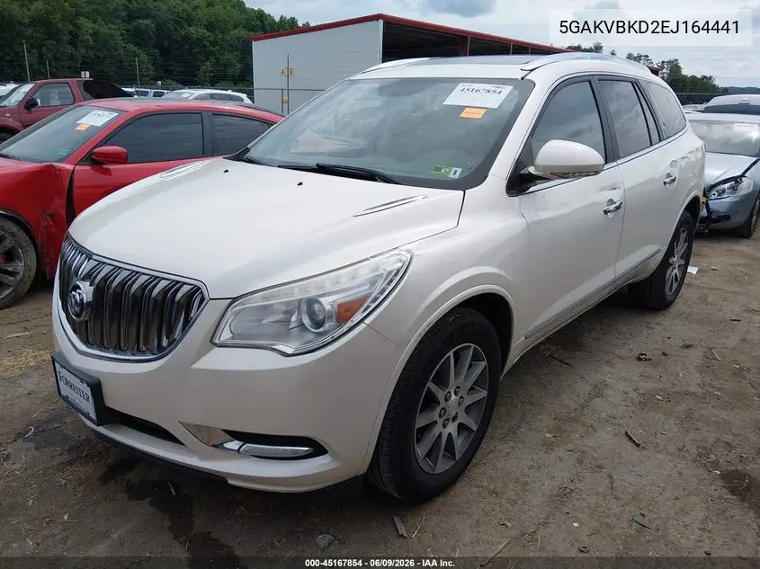 2014 Buick Enclave Leather VIN: 5GAKVBKD2EJ164441 Lot: 45167854