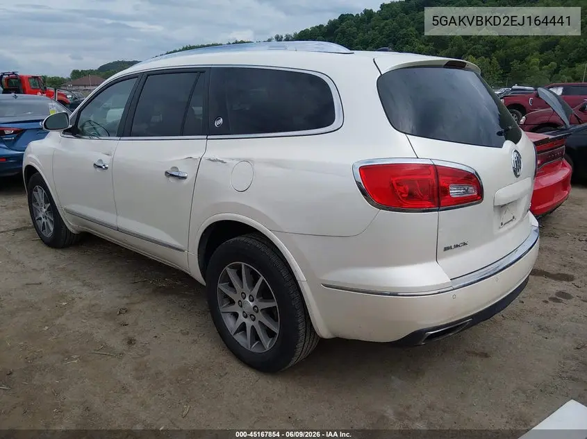 2014 Buick Enclave Leather VIN: 5GAKVBKD2EJ164441 Lot: 45167854