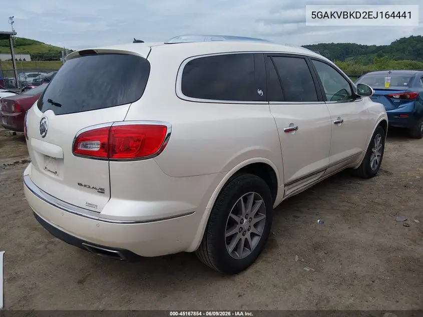 2014 Buick Enclave Leather VIN: 5GAKVBKD2EJ164441 Lot: 45167854