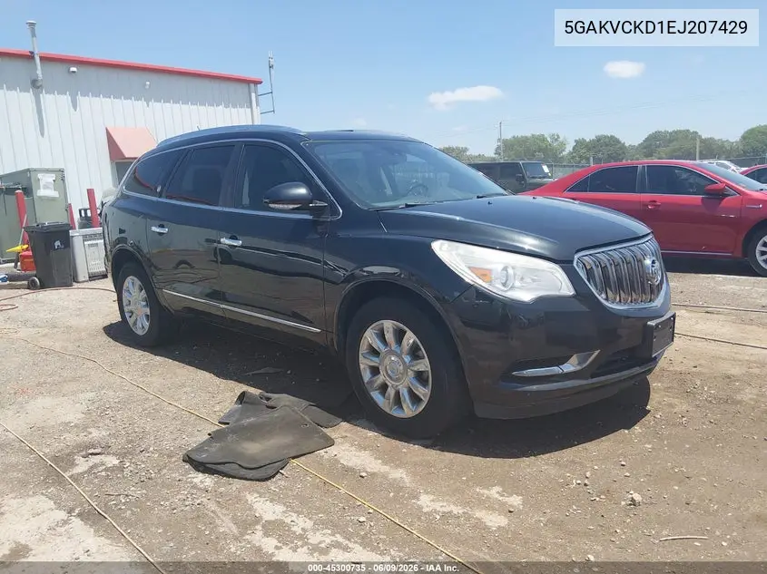 2014 Buick Enclave Premium VIN: 5GAKVCKD1EJ207429 Lot: 45300735