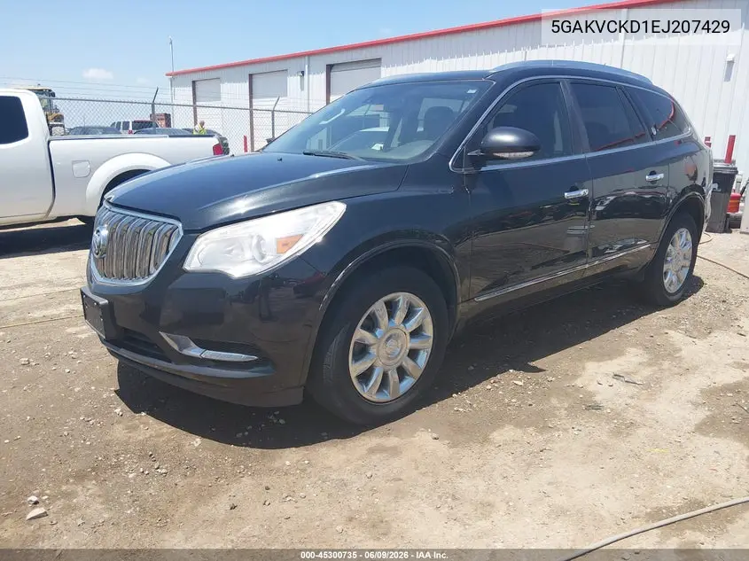 2014 Buick Enclave Premium VIN: 5GAKVCKD1EJ207429 Lot: 45300735