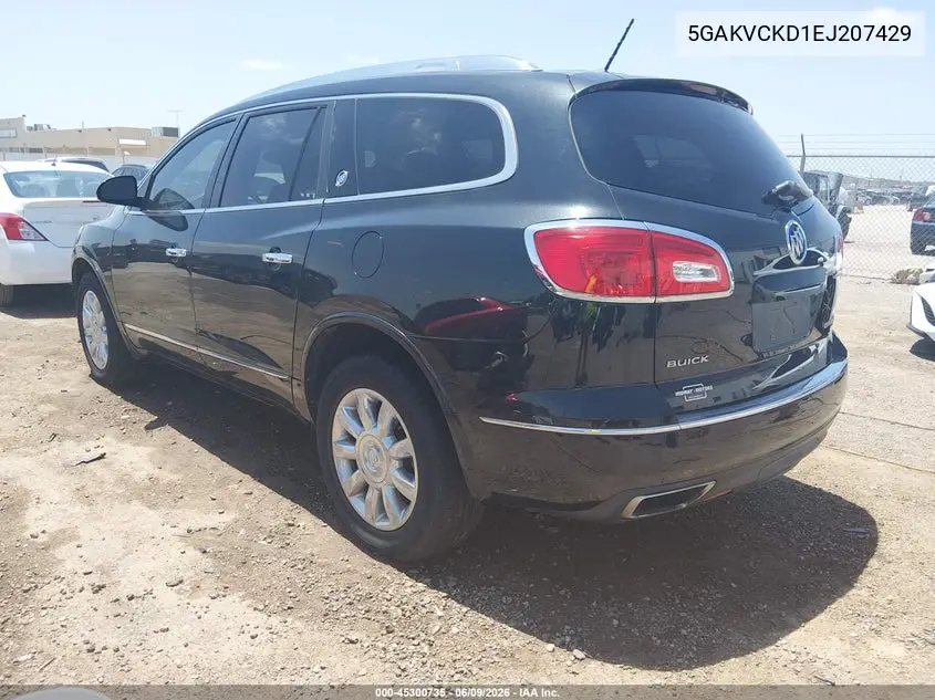 2014 Buick Enclave Premium VIN: 5GAKVCKD1EJ207429 Lot: 45300735