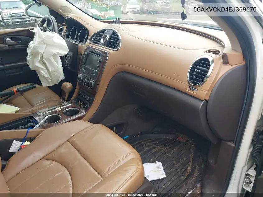 2014 Buick Enclave Premium VIN: 5GAKVCKD4EJ369670 Lot: 45442137