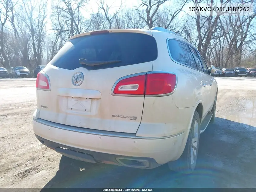 5GAKVCKD5FJ182262 2015 Buick Enclave Premium