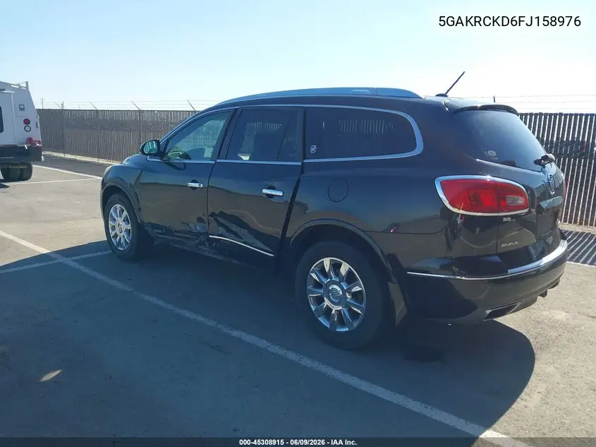 2015 Buick Enclave Premium VIN: 5GAKRCKD6FJ158976 Lot: 45308915