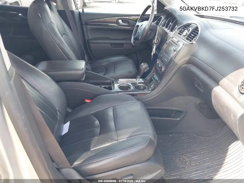 2015 Buick Enclave Leather VIN: 5GAKVBKD7FJ253732 Lot: 45569048