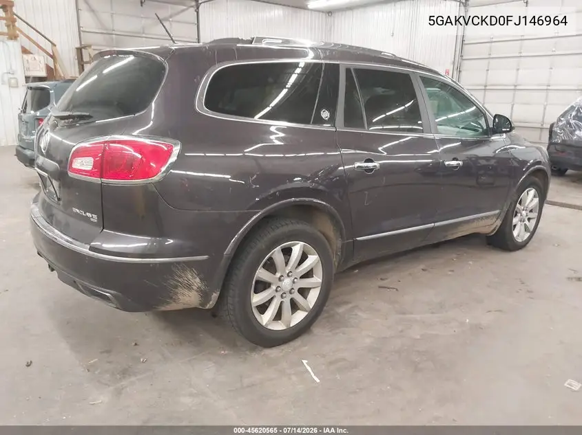 2015 Buick Enclave Premium VIN: 5GAKVCKD0FJ146964 Lot: 45620565