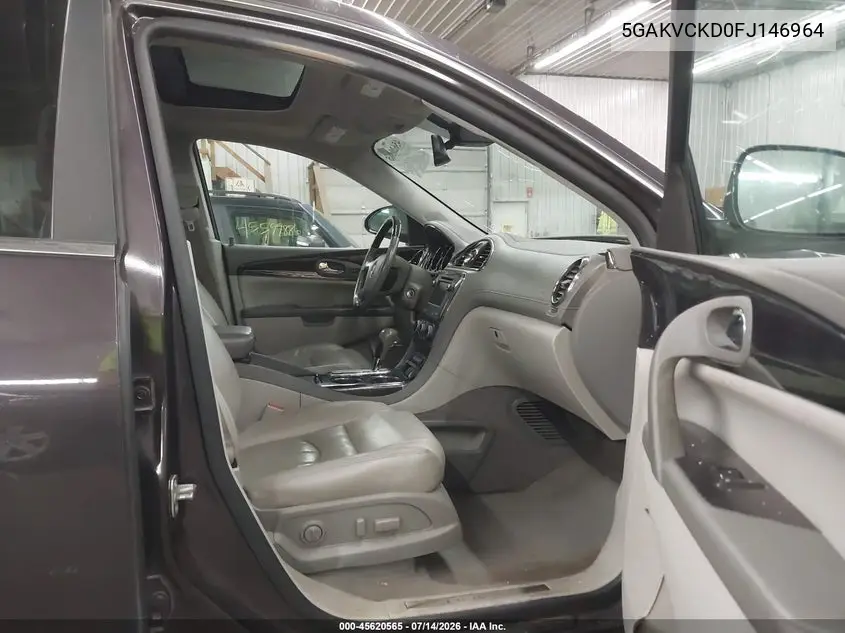 2015 Buick Enclave Premium VIN: 5GAKVCKD0FJ146964 Lot: 45620565