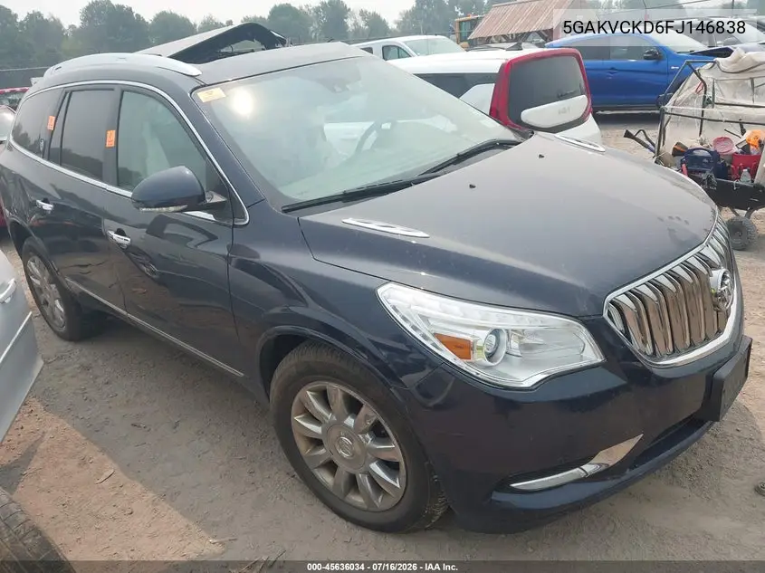 2015 Buick Enclave Premium VIN: 5GAKVCKD6FJ146838 Lot: 45636034