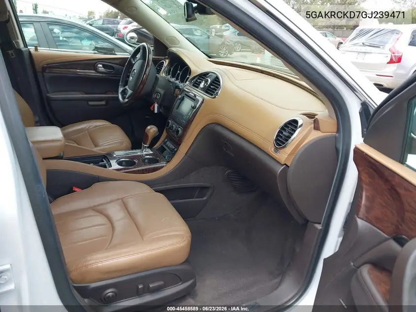 2016 Buick Enclave Premium VIN: 5GAKRCKD7GJ239471 Lot: 45458589