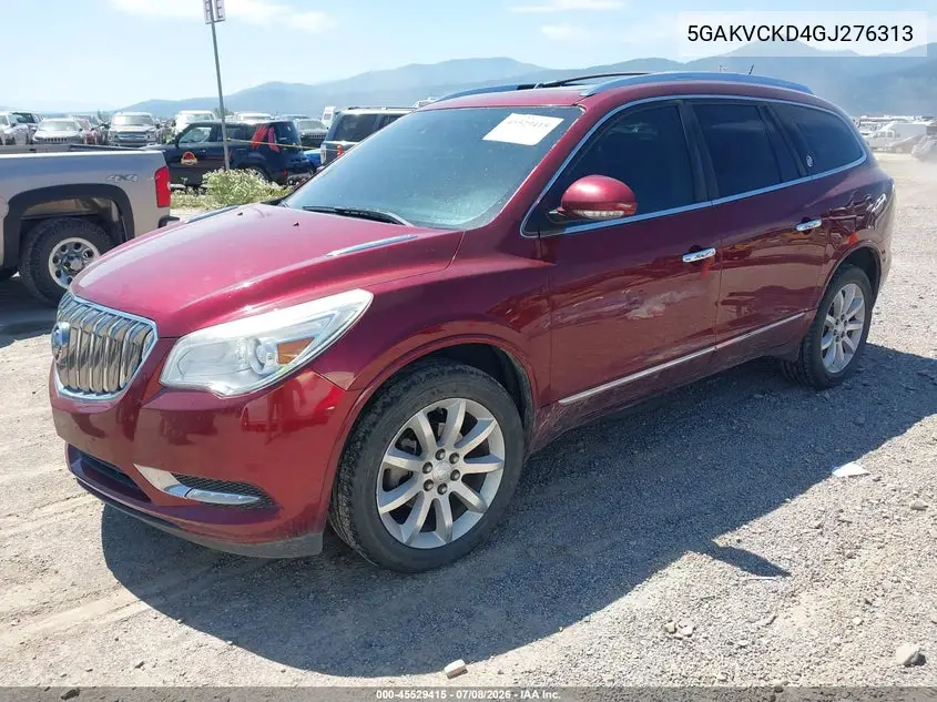 2016 Buick Enclave Premium VIN: 5GAKVCKD4GJ276313 Lot: 45529415