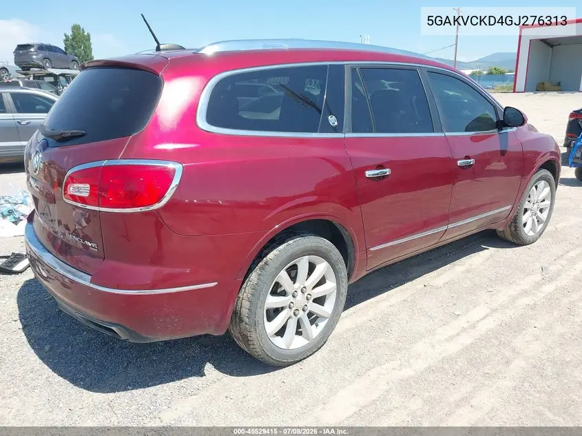 2016 Buick Enclave Premium VIN: 5GAKVCKD4GJ276313 Lot: 45529415