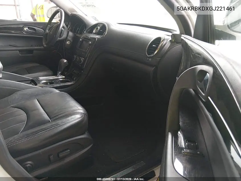 2016 Buick Enclave Leather VIN: 5GAKRBKDXGJ221461 Lot: 45598751
