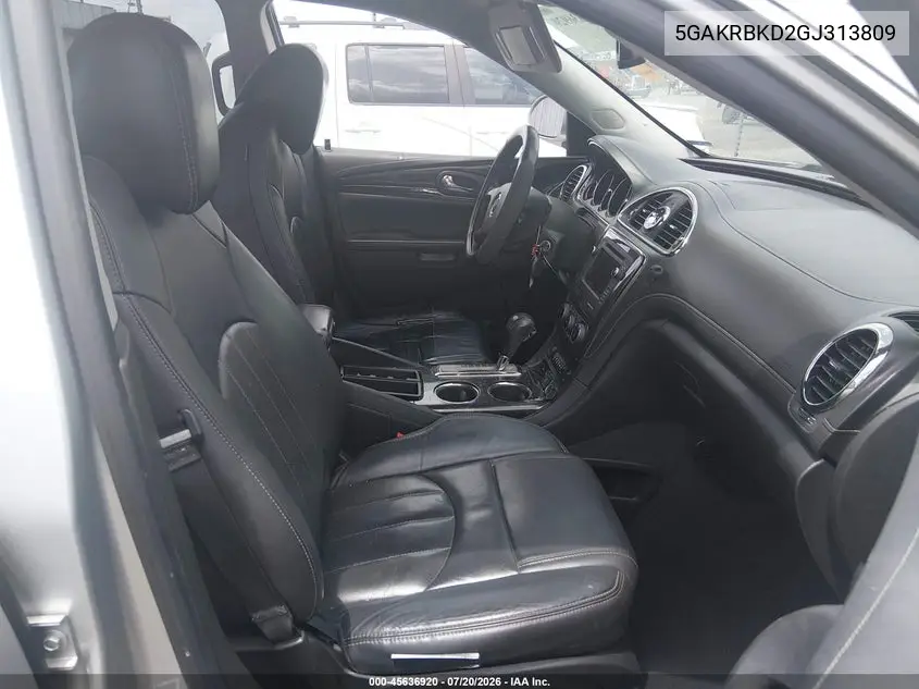 2016 Buick Enclave Leather VIN: 5GAKRBKD2GJ313809 Lot: 45636920