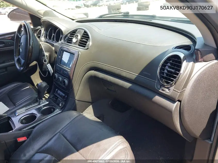 2016 Buick Enclave Leather VIN: 5GAKVBKD9GJ170627 Lot: 45673863