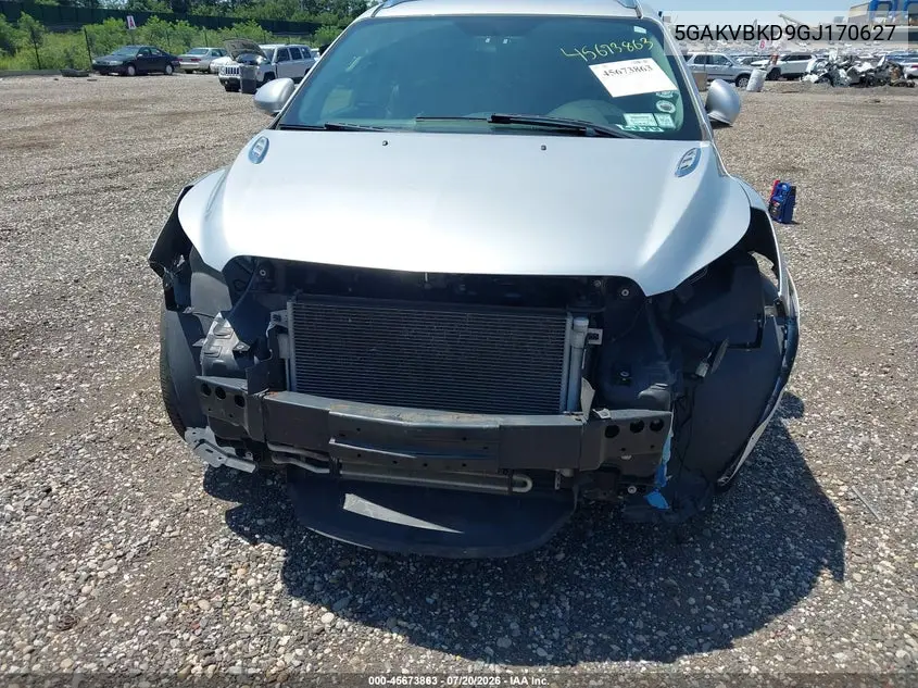 2016 Buick Enclave Leather VIN: 5GAKVBKD9GJ170627 Lot: 45673863