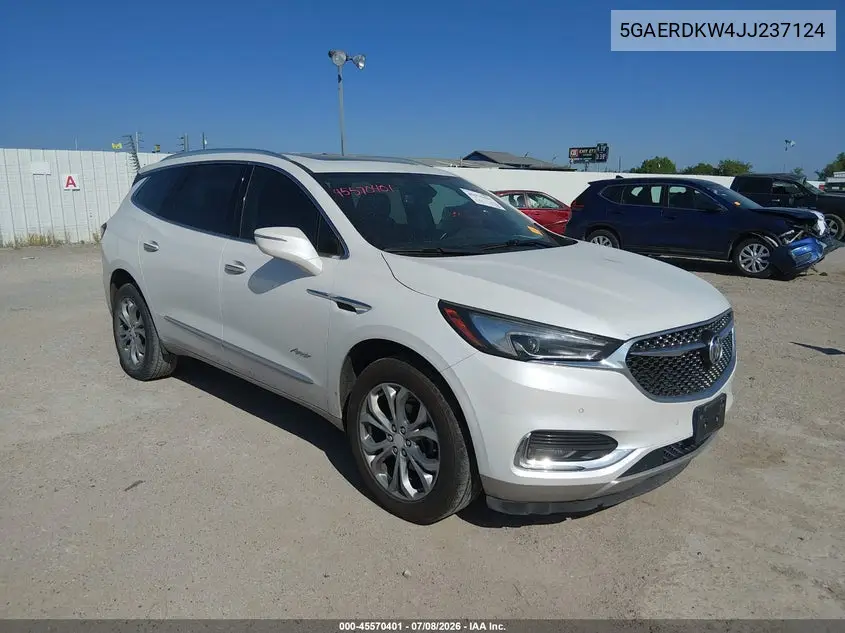 2018 Buick Enclave Avenir VIN: 5GAERDKW4JJ237124 Lot: 45570401