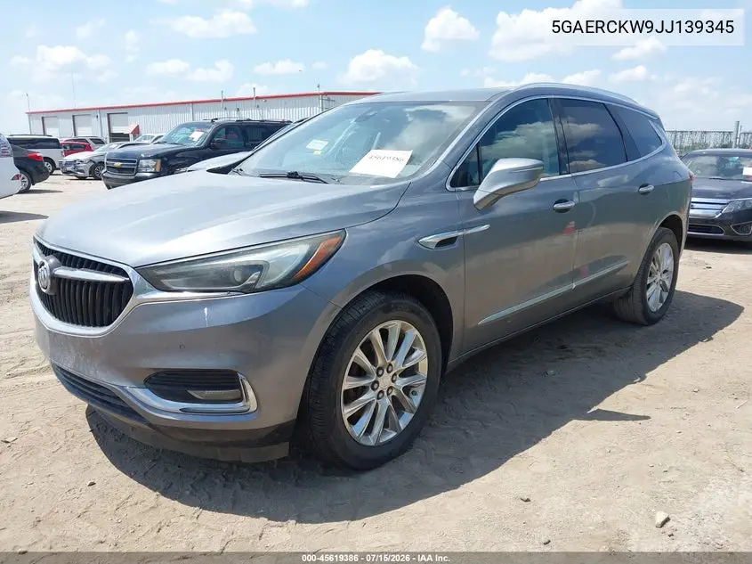 2018 Buick Enclave Premium VIN: 5GAERCKW9JJ139345 Lot: 45619386