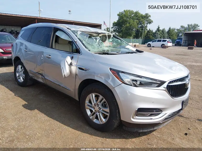 2018 Buick Enclave Premium VIN: 5GAEVBKW7JJ108701 Lot: 45643146