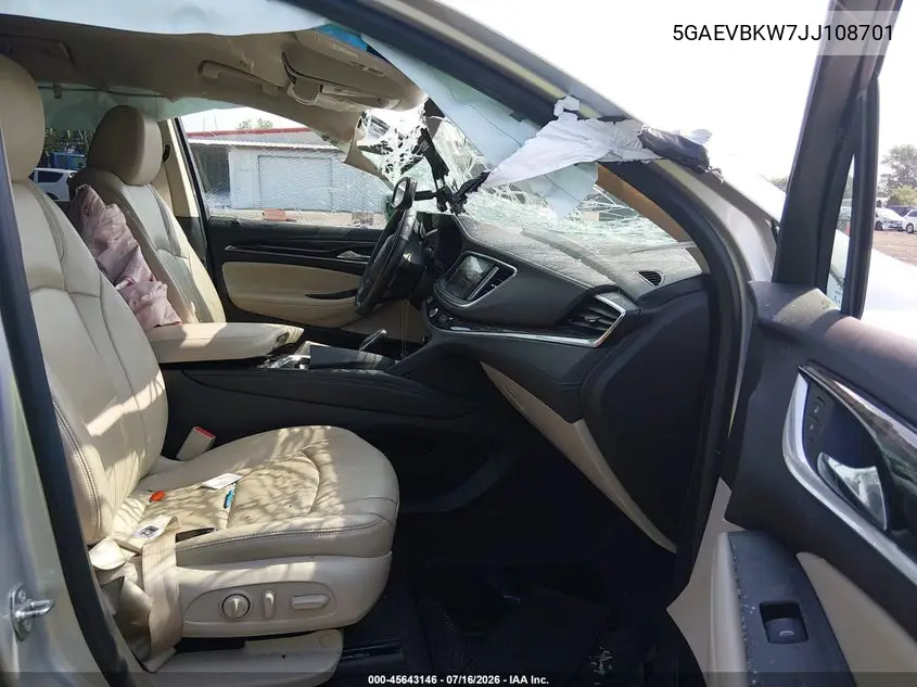 2018 Buick Enclave Premium VIN: 5GAEVBKW7JJ108701 Lot: 45643146