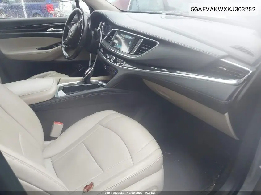 5GAEVAKWXKJ303252 2019 Buick Enclave Awd Essence