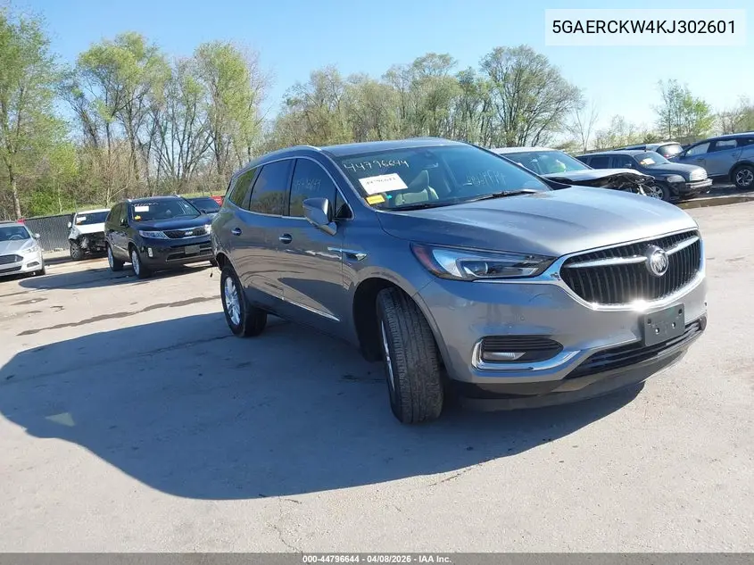 5GAERCKW4KJ302601 2019 Buick Enclave Fwd Premium