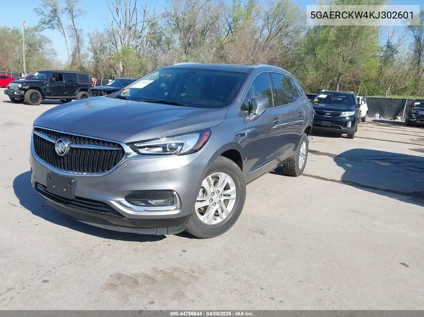 5GAERCKW4KJ302601 2019 Buick Enclave Fwd Premium